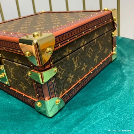 Official oldcobbler VUITTON JEWELRY BOX LOUIS 0708